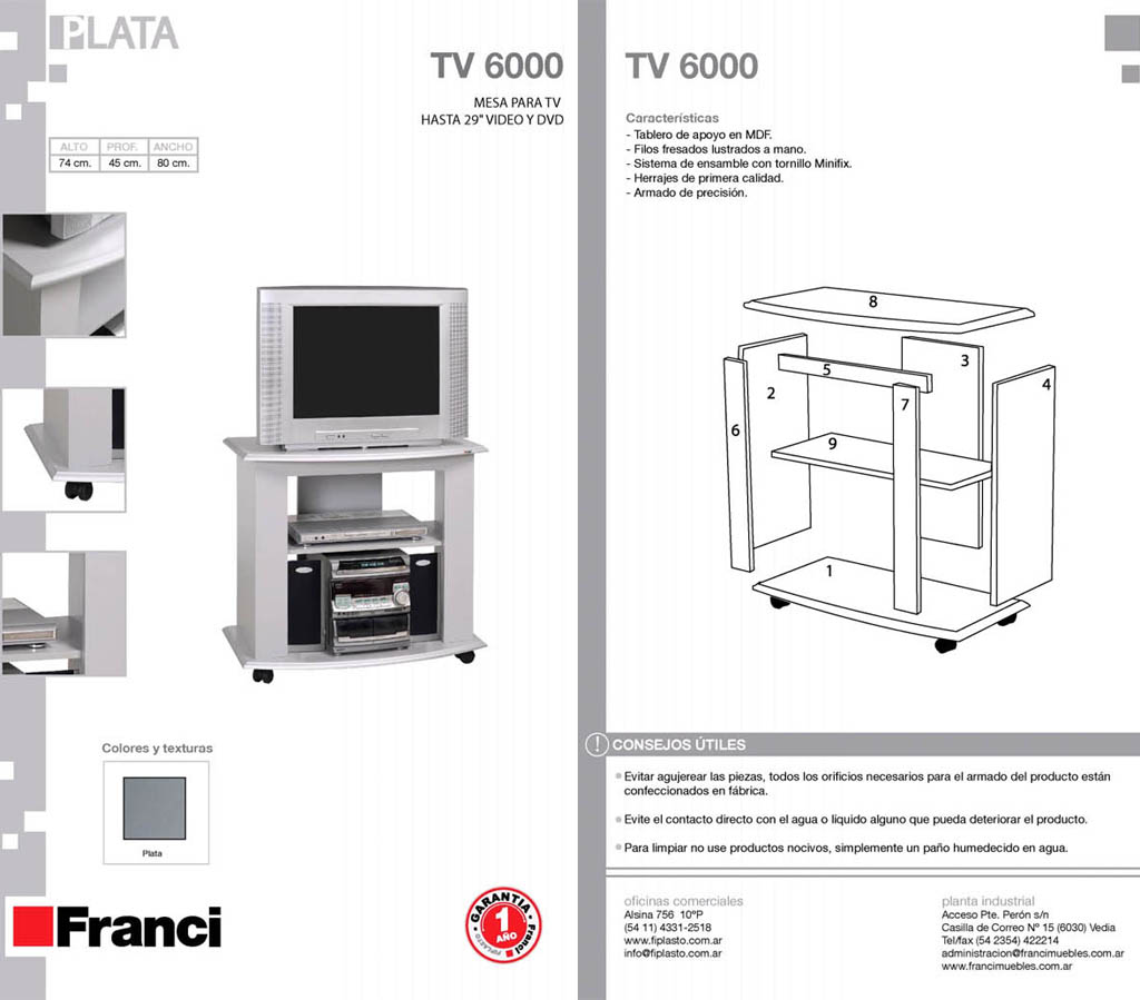 Fabrica de Muebles Franci, Muebles para Armar, Buenos Aires, Argentina Fabrica de Muebles Franci, Muebles para Armar, Buenos Aires, Argentina