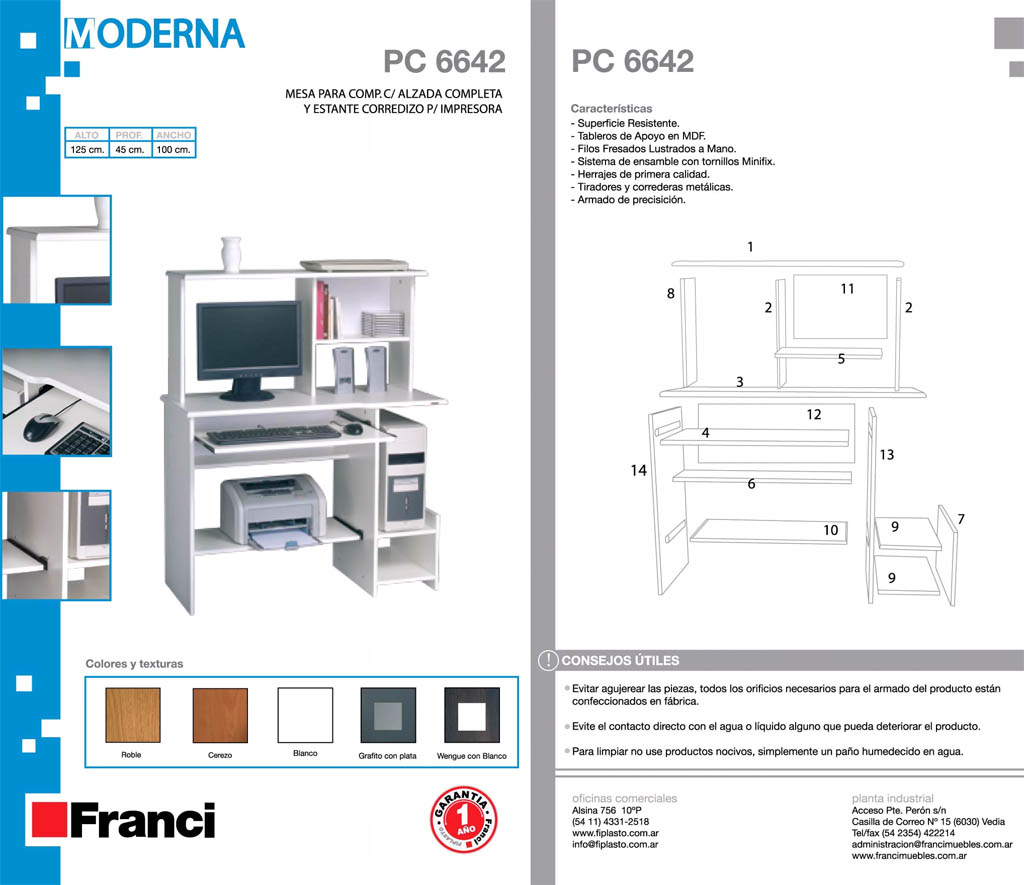 Fabrica de Muebles Franci, Muebles para Armar, Buenos Aires, Argentina Fabrica de Muebles Franci, Muebles para Armar, Buenos Aires, Argentina